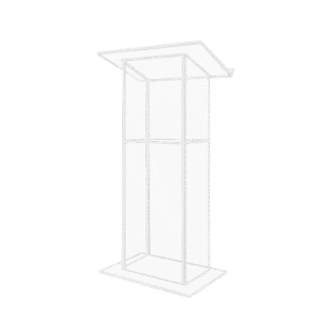 Acrylic podium AT09